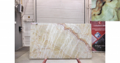 Оникс Onyx Beige VC / Оникс Беж VC 18&nbsp;мм / Размер 2980 x 1640 x 18 / Партия В / Блок 409 / Слэб 24 - фото 64