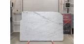 Мрамор Bianco Carrara C / Мрамор Бьянко Каррара С 20&nbsp;мм / Размер 2800 x 1900 x 20 / Партия ВЗ / Блок 473 / Слэб 17 - фото 3