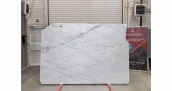 Мрамор Bianco Carrara C / Мрамор Бьянко Каррара С 20&nbsp;мм / Размер 2800 x 1900 x 20 / Партия ВЗ / Блок 473 / Слэб 17 - фото 4