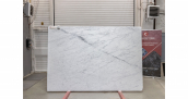 Мрамор Bianco Carrara C / Мрамор Бьянко Каррара С 20&nbsp;мм / Размер 2800 x 1900 x 20 / Партия ВЗ / Блок 473 / Слэб 17 - фото 23