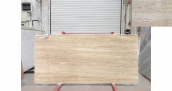 Травертин Travertine Classico Light VC / Травертин Классико Лайт VC 20&nbsp;мм / Размер 2900 x 1350 x 20 / Партия АЗ / Блок 496 / Слэб 01 - фото 4