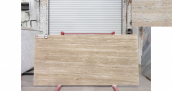 Травертин Travertine Classico Light VC / Травертин Классико Лайт VC 20&nbsp;мм / Размер 2900 x 1350 x 20 / Партия АЗ / Блок 496 / Слэб 01 - фото 27